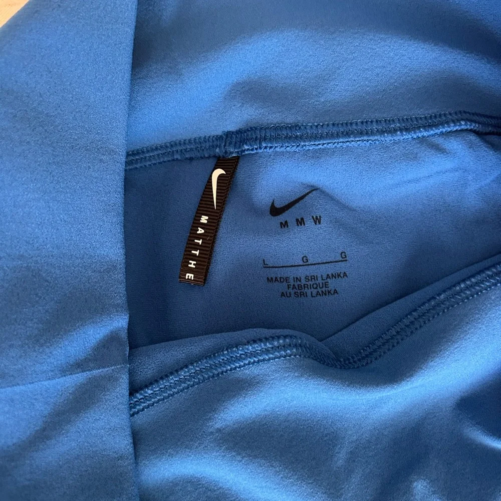 Nike x MMW Women’s Compression Leggings Pants L Cobalt Blue $150 DD9427-409 NWT